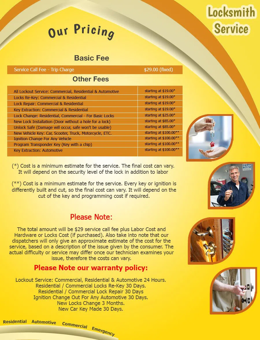 Village Locksmith Store Clearwater, FL 727-282-5671